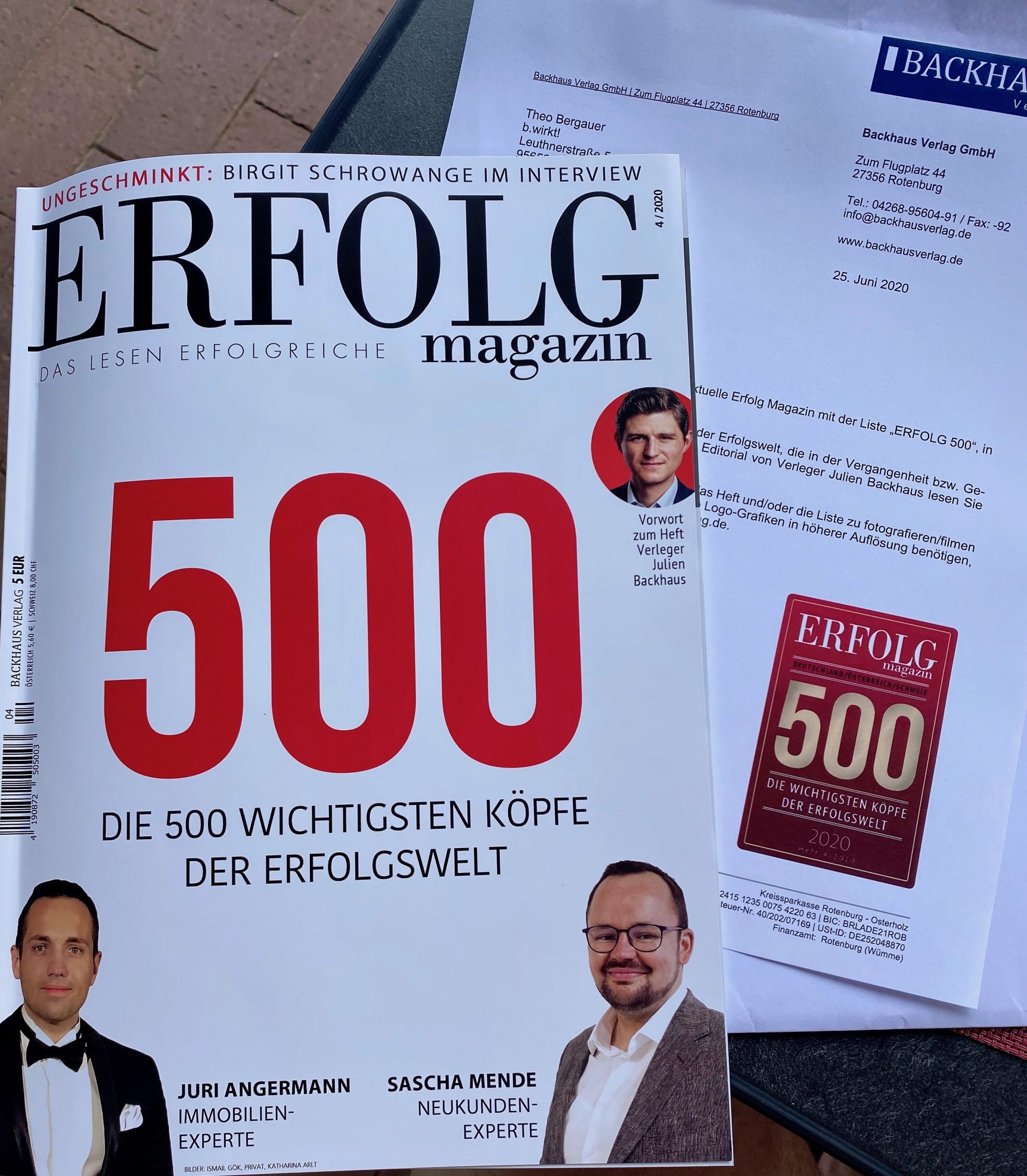 Anerkennung &amp; Wertschätzung kommen oft überraschend b.wirkt